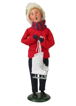 2015 Woman Holding Skates