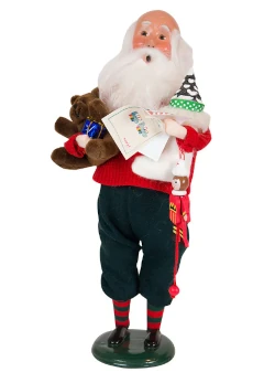 2018 Bald Santa Reading Letters