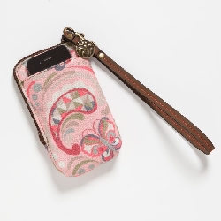 JASMINE PHONE WRISTLET BUTTERFLY PAISLEY