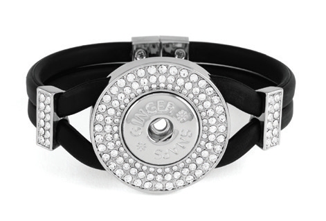 HOLLYWOOD RUBBER BLING BRACELET