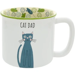 Cat Dad 18 oz Mug