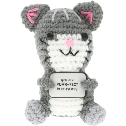 Cat Crocheted Mini