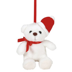 MARSHMALLOW HOLLY JOLLY ORNAMENT
