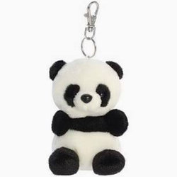 4" Bamboo Panda Clip-On