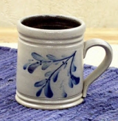 Classic Salt Glaze 12 Oz. English Mug Only Available  in Teaberry