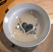 Classic Salt Glaze  7" Bowl Only Available  in Teaberry Pattern