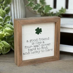 Four-Leaf Clover St.Patrick's Day Frame