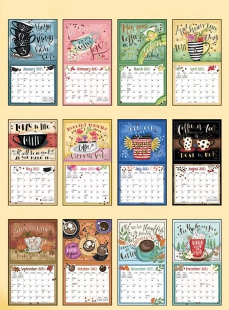 Country Memories Coffee 2023 Wall Calendar (Click to see back)
