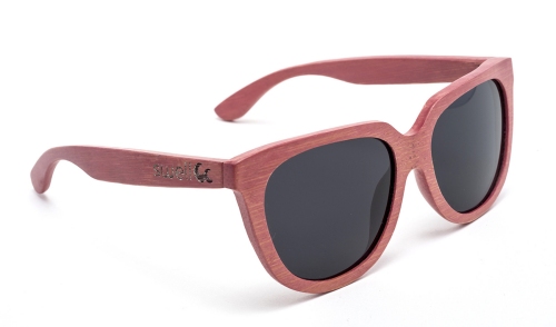 Women's Pink Olalla Sunglasses w/Smoke Polarized Lenses