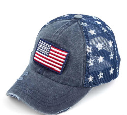American Flag Vintage Baseball Cap