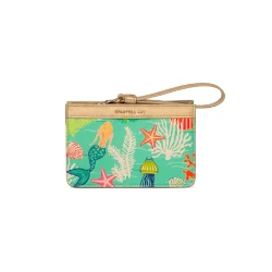 Golden Mermaid Wristlet