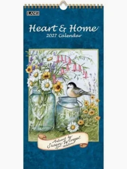 Heart & Home 2027 Lang Vertical Wall Calendar