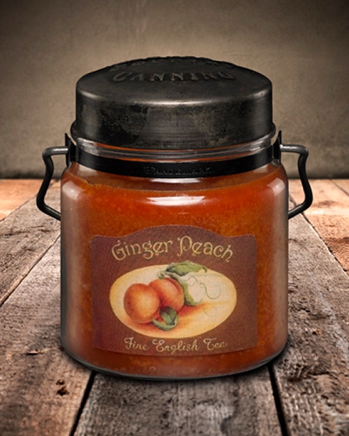 16 oz. Ginger Peach Classic Jar Candle