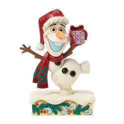 Jim Shore Disney's Olaf Personality Pose Figurine
