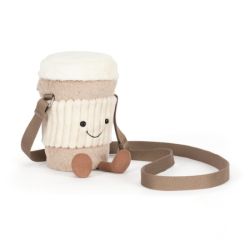 Amuseables Perkle Coffee Shoulder Bag