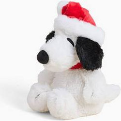 Snoopy with Santa Hat Warmies