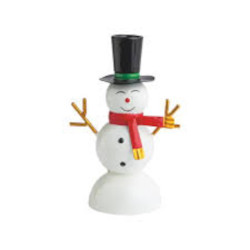 Small Snowman Taper Holder