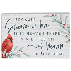 Someone We Love Cardinal Wooden Sign